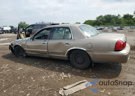 2001 Mercury Grand Marquis Gs z USA, uszkodzony, nr VIN 2MEFM74W71X699165